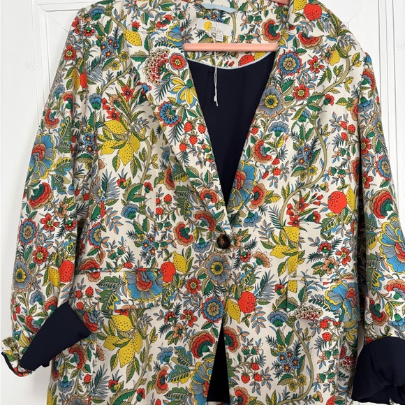 Boden Multicolor Floral Blazer (new) - Picture 4 of 6